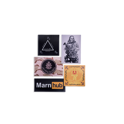 Qua Patet Orbis Sticker Pakket - 5 Stuks