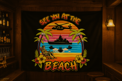 See You At The Beach vlag