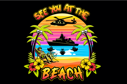 See You At The Beach vlag